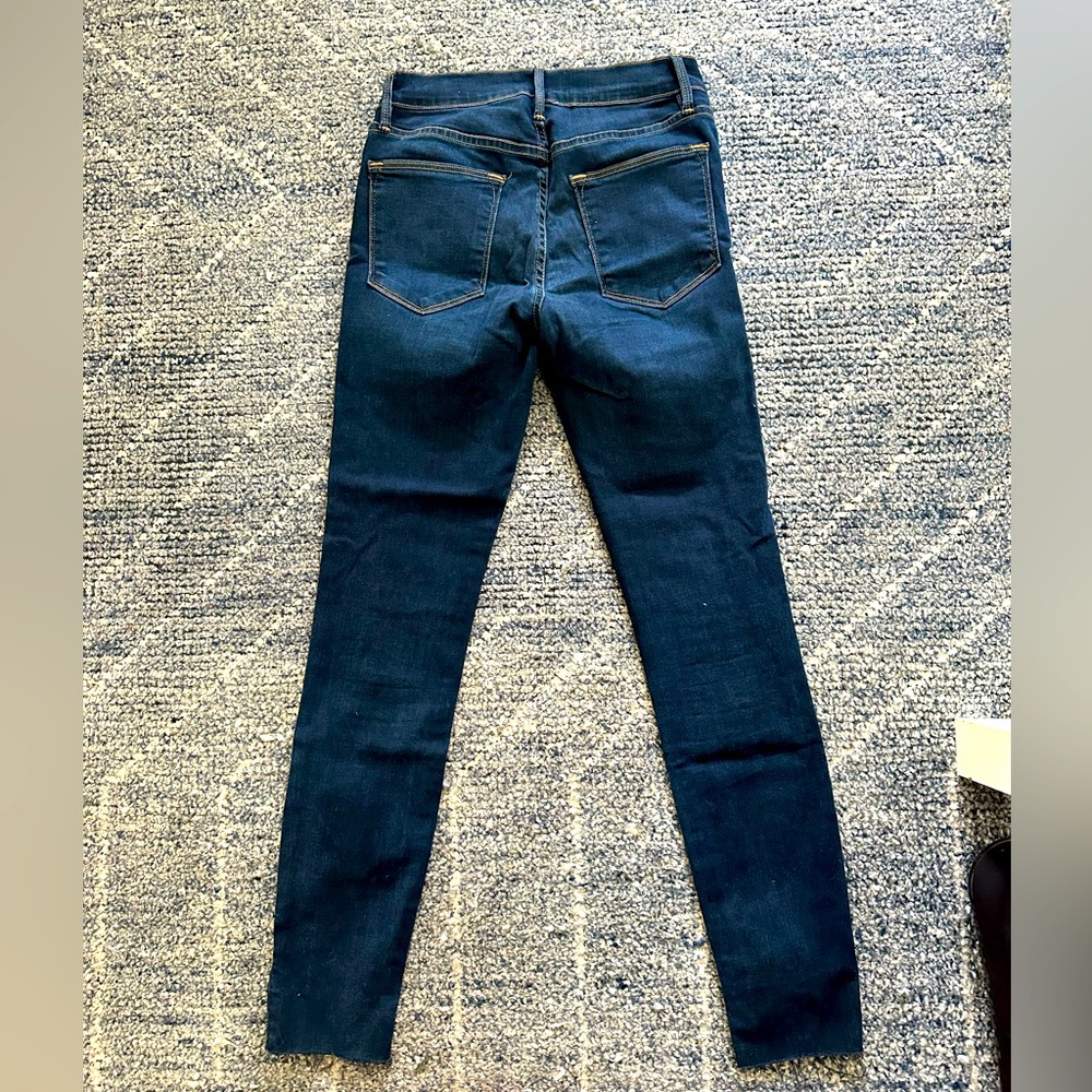 Frame High Rise Skinny Ankle Jean - Picture 2 of 4